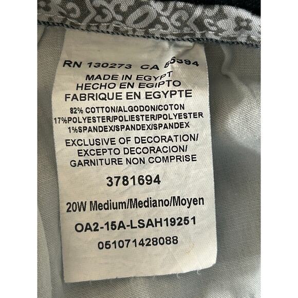 LOFT Plus Twist Front Cap Sleeve Jumpsuit (Black) Size 18 - Picture 12 of 12